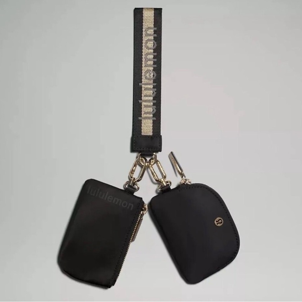 lululemon athletica Black Wallet Set